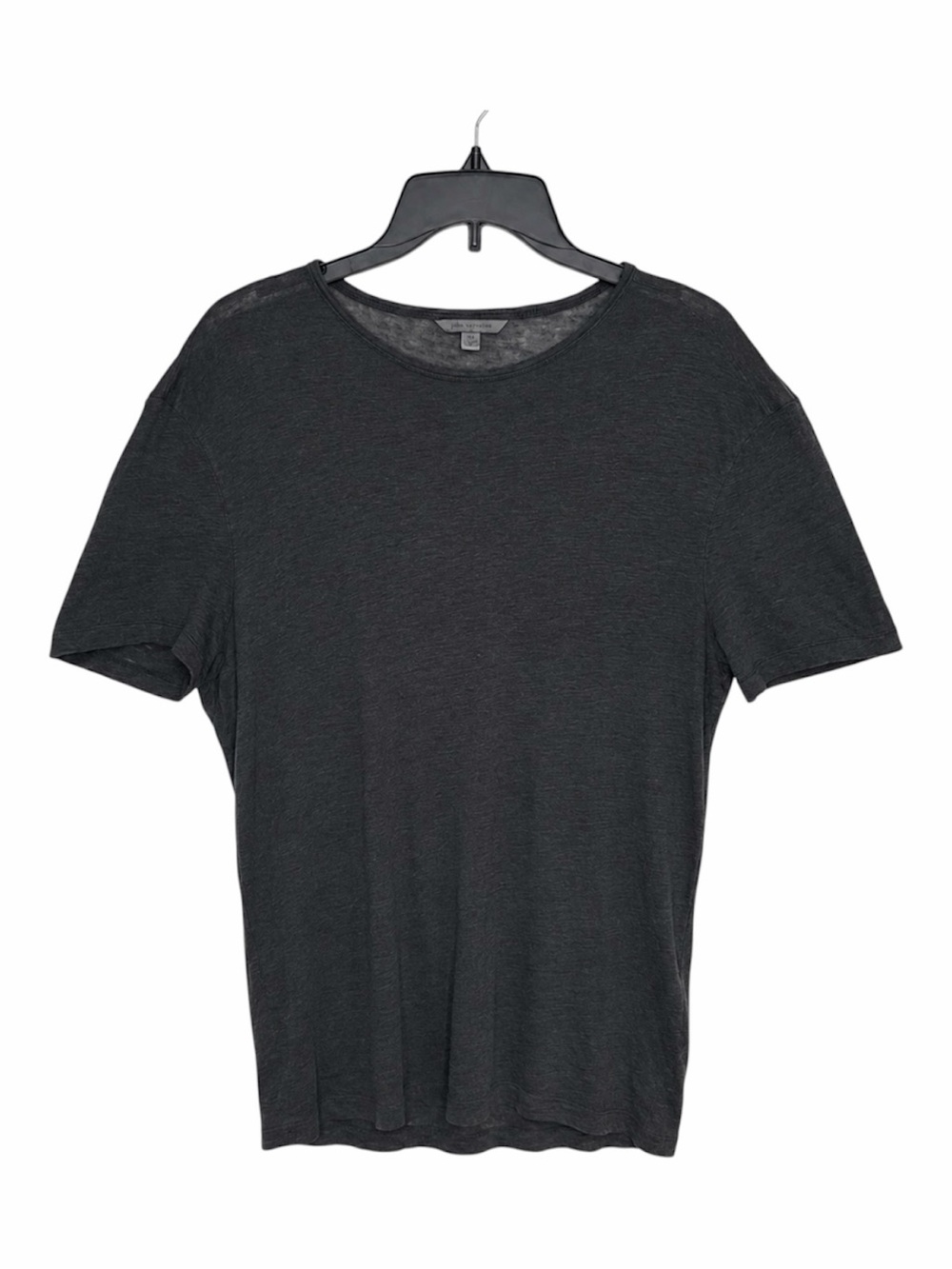 John Varvatos Resort 2017 100% Linen Slub Knit Crewneck T-Shirt Men’s Medium